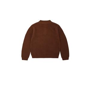 Pull en tricot imprimé pour tout-petits garçons et filles, à manches longues, col rond, épais, chaud, anti-plis, anti-bouloches, anti-rétrécissement, mélange tweed, collection automne - Product Image 5