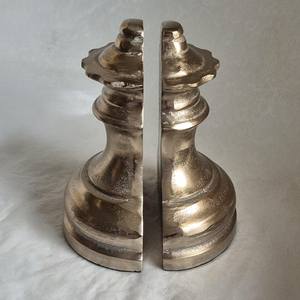 Sujetalibros Tradicionales de Aluminio Resistentes para Libros y Archivos Pesados que Garantizan un Uso a Largo Plazo y una Organización Estable de los Estantes - Product Image 1