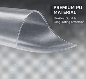 สติ๊กเกอร์ป้องกันหัวไม้แพเดิลแบบใส ทนทาน ป้องกันการแตกหัก หนาพิเศษ - Product Image 5