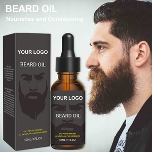 Produit phare : Huile de croissance de barbe pour homme avec hydratant non gras à l'huile d'argan et de jojoba pour nourrir et prévenir la chute de la barbe - Product Image 1