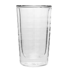 Tasse à café en verre borosilicate 250ml fabriquée à la main Double paroi isolée grand ensemble de verre de lait de thé pour boissons chaudes Premium - Product Image 1