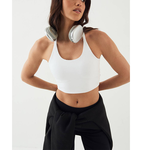 Nueva Llegada: Conjunto de Sujetador Deportivo Halter de Alto Impacto para Yoga y Gimnasio con Efecto Push-up y Leggings Energéticos, Top de Tenis y Ropa Deportiva, Sujetador Sexy sin Espalda para Mujer - Product Image 4