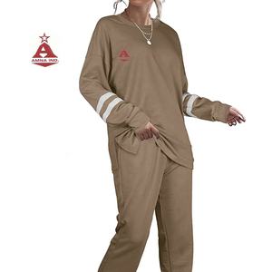 Survêtement de sport pour femme, ensemble décontracté à manches longues et fermeture éclair, pour la course à pied, Jogging, Sweat-shirt athlétique, - Product Image 1