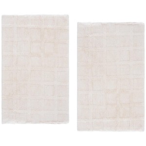 Juego de Alfombrillas de Baño de Algodón de Nuevo Diseño, 2 Piezas, Rectangulares, de Color Sólido, con Base de Goma Antideslizante, Lavables a Máquina, para Uso Doméstico - Product Image 4