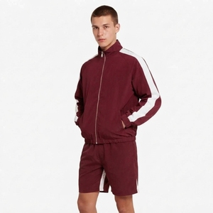 Conjunto Deportivo Cortavientos Moderno para Hombre con Chaqueta Ligera y Pantalones para Fitness, Running, Entrenamiento Deportivo y Uso Diario - Product Image 4