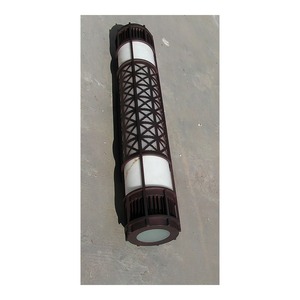Lámpara de Pared Exterior Arquitectónica LED Delgada de 30W 50W, de Acero Inoxidable, con Iluminación Arriba/Abajo - Product Image 1