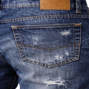Pantalones Cortos Bermuda de Lona para Hombre, Estilo Casual, de Algodón Lavado, con Efecto Desgastado, Cintura Media, Botones, Transpirables, Bordados y con Bolsillos Tipo Puff - Product Image 6