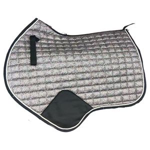 Almohadilla de Silla de Montar de Poliéster Premium con Brillo, Logotipo Personalizado, Multicolor, Amortiguadora de Impactos para Equinos - Product Image 6