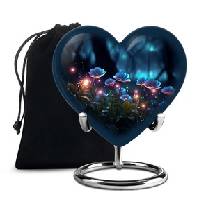 โกศรูปหัวใจสีขาว ดีไซน์ปรับแต่งได้ สวยงาม ใช้เก็บอัฐิสำหรับผู้หญิง - Product Image 2