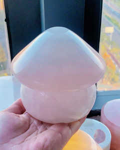 Lámpara de Noche de Piedra Natural con Forma de Hongo Ónix, Luz Cálida, Recargable por USB Tipo C, Lámpara Decorativa de Mesa - Product Image 2