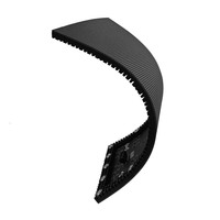 Módulo LED Flexible P2.5 de 320x160 mm, Interior/Exterior, IP65 Impermeable, 5500 Nits de Brillo, Panel de Pantalla LED Suave a Todo Color, Curvo