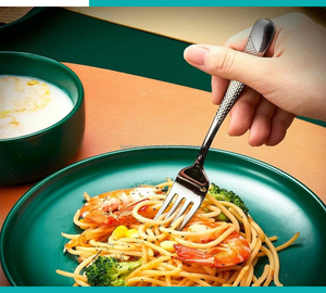 Juego de Tenedores para Postre Modernos y Sostenibles de Primera Calidad, Acero Inoxidable de Grado Alimenticio, Acabado de Espejo Sedoso, Tenedores para Uso Doméstico - Product Image 5