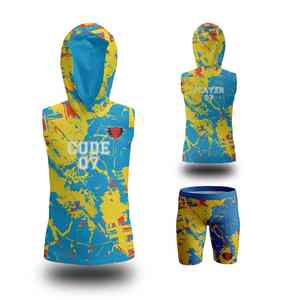 Ropa Deportiva Elástica y Cómoda con Ribete en Contraste y Acabado Único, Impresión por Sublimación, Uniforme 7on7 - Product Image 1