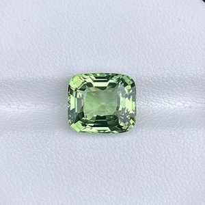 Bijoux ZUBEDA GEMS, pierre précieuse naturelle chrysoberylle verte 2,00 ct, pierre précieuse en vrac, bagues de luxe en or, sertissage à griffes, certifiées IGI - Product Image 4