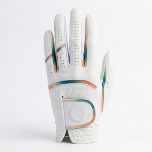 ถุงมือหนังแกะ Cabretta พรีเมียมจากอินโดนีเซีย สำหรับเล่นกอล์ฟ มือซ้าย มีช่องสำหรับนิ้ว  รับผลิตตามแบบ OEM ODM  ขั้นต่ำในการสั่งซื้อน้อย  โรงงานผู้ผลิต - Product Image 1