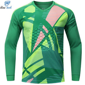 Camiseta de Portero de Fútbol Personalizada, Manga Larga, con Protección en el Pecho, Profesional, de Secado Rápido y Transpirable, OEM - Product Image 5