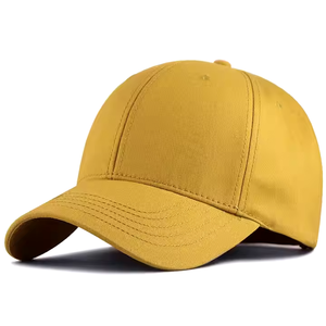 Blue Baseball Cap 6-Panel Fitted Cotton <b>Hat</b> Solid Color Casual Wear for Adults Spring <b>Summer</b> - Product Image 6