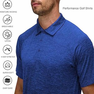 Dernières nouveautés en promotion : T-shirts en coton de haute qualité, service OEM sur mesure, nouveaux modèles de polos pour hommes, téléchargés par Dress Sports. - Product Image 6