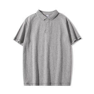 เสื้อโปโลผู้ชายแขนสั้นไซส์ใหญ่พิเศษ, เสื้อโปโลเปิดไหล่ปล่อยไซส์ใหญ่ - Product Image 4