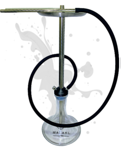 Malaki Shisha Lounge & Cafe, Edición de Cristal Esmerilado de Acero Inoxidable de 65 cm – Venta al por Mayor - Product Image 3