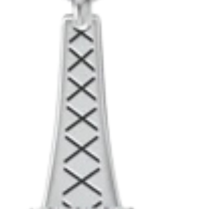 Colgante de Plata de Ley con Forma de Torre Eiffel, con Pedrerí<span class=keywords><strong>a</strong></span> Rosa y Verde, Compatible con Pulseras <span class=keywords><strong>Pandora</strong></span> para Mujer - Product Image 5
