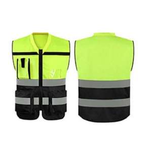 เสื้อแจ็คเก็ต NESTA SPORTS คุณภาพสูง หลายกระเป๋า ป้องกันภัย มองเห็นได้ชัดเจน ระบายอากาศได้ดี เหมาะสำหรับงานสนามบิน - Product Image 1