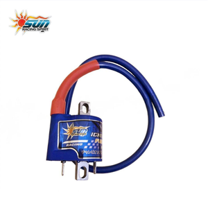 คอยล์จุดระเบิด SUN RACING HODFI-IGN001 คุณภาพสูง ประสิทธิภาพสูง สายทองแดงแรงดันสูง ผลิตในไต้หวัน สำหรับอะไหล่สกู๊ตเตอร์ - Product Image 2