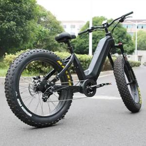 Bicicleta Eléctrica Todoterreno de 1500W con Marco Bajo y Neumáticos de 26 Pulgadas para Adultos - Product Image 5