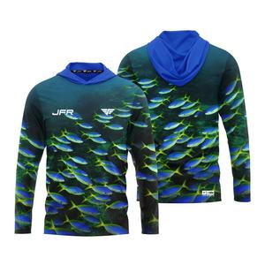 Sudadera de Pesca para Hombre JFR, Impresión por Sublimación, UPF 50, Anti-UV, Manga Larga, con Diseño de Peces, Ropa para Exteriores - Product Image 2