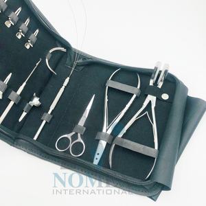 Kit de herramientas de extensión de cabello con acabado plateado Pro I Tip Tools A + herramientas profesionales de acero inoxidable de calidad para el cabello para peinar - Product Image 2