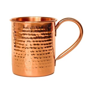 sleek design copper moscow mule <b>mugs</b> <b>set</b> perfect for cold beverages enhancing drink presentation in modern kitchen bar - Product Image 1