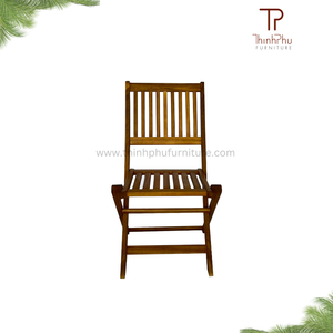 Bistro Lisa Furniture European Style Vietnam <b>Outdoor</b> Wooden Furniture <b>Foldable</b> Bistro Set Sustainable <b>Outdoor</b> Decor - Product Image 4