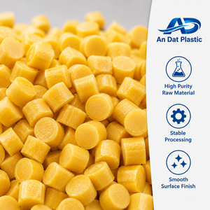 Cost Effective Yellow PVC Granules Model AD K-Y50 for Hose Extrusion Bulk Order Supply Custom Formulation An Dat <b>Plastic</b> - Product Image 5