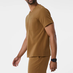New Arrival Medical Premium Quality Design Hospital Uniforms <b>Top</b> Quality Medical Nursing Men Scrubs Sets - Product Image 2