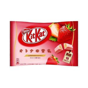 Kit Kat de la Mejor Calidad, Barritas de Oblea Cubiertas de Chocolate con Fresa, Caja de 24 x 41.5g, Snacks Crujientes, Suministro al por Mayor para Distribución - Product Image 1