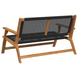 Bancs de jardin noirs 48,03 x 30,71 x 28,74 pouces - Product Image 4