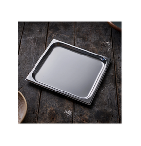 Classic Stainless Steel Serving tray Eco-Friendly Dinner Plate Dishwasher Safe For <b>table</b> Food storage & Serving tray For Sale - Product Image 1
