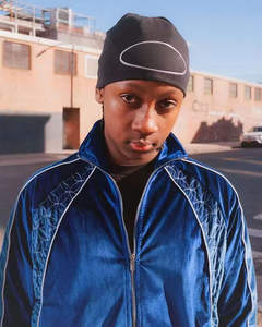 Conjunto Deportivo de Lujo para Hombre, Corte Regular, Poliéster/Nailon, Invierno, Tallas Grandes, Sudadera con Capucha y Pantalones Deportivos con Franja y Logotipo - Product Image 3