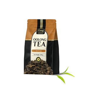 Bolsitas de Té Oolong de Alta Calidad Sin Aditivos, Té Oolong Premium al por Mayor, Bolsa de 200g, Marca Cozy Premium - Product Image 1