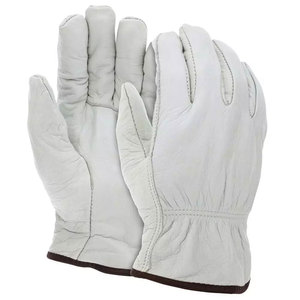Gants de travail en cuir grainé fiables, résistants à la chaleur, antidérapants, respirants, avec des matériaux durables et une construction confortable - Product Image 1