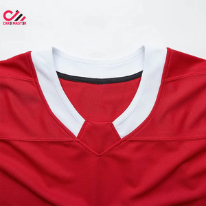 Customizable Vintage <b>Ice</b> Hockey Jersey Plus Size V Neck Sportswear Twill Embroidery OEM Service Custom Color Sublimation Hockey - Product Image 5