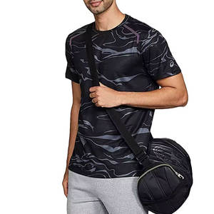 เสื้อยืดพิมพ์ลายผ้าฝ้าย 100% รับผลิตแบบ OEM ODM คุณภาพพรีเมียม ขายส่งจำนวนมาก ผลิตเสื้อผ้าแบบซับลิเมชั่นทรานเฟอร์พิมพ์ - Product Image 2