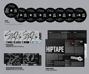 Stray Kids-SKZHOP HIPTAPE (HOP) (VERSIONE ACCORDION) per Adulti Corea del Sud - Product Image 3