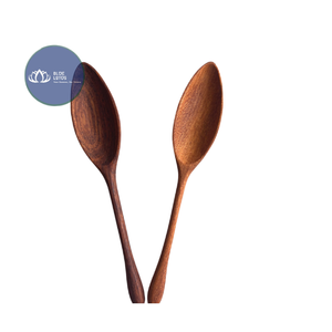 BEST SELLER Cuillères en bois robustes et écologiques en gros – Ensemble de vaisselle naturelle en gros - Product Image 1
