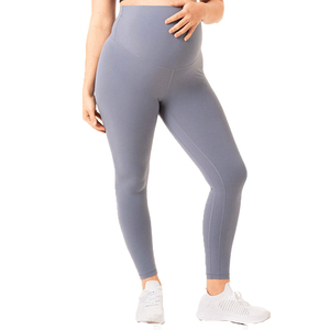 Leggings de yoga extensibles personnalisés avec logo, respirants, pour femmes enceintes, vêtements de sport, fitness - Product Image 5