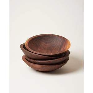 Tazón de Madera Ecológico Premium para Ensalada, Arroz, Frutas, Lavable, Artículo de Comedor - Product Image 1