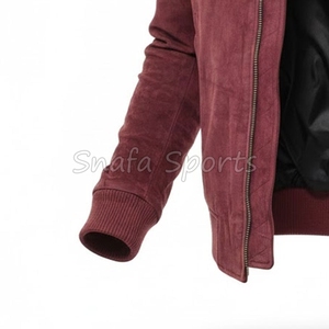 Veste en cuir pour homme de qualité supérieure fabriquée au Pakistan, veste en cuir véritable pour homme, pour un style streetwear, meilleure vente en ligne - Product Image 4