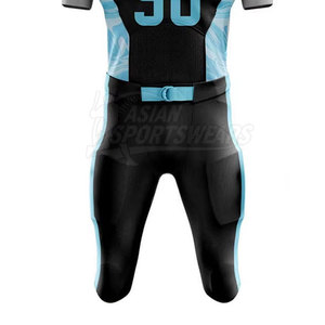 Meilleures ventes : Tenue de football américain, maillot et pantalon à séchage rapide, design léger, vêtements de sport d'entraînement, ensemble pour joueur adulte - Product Image 5