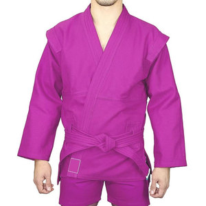 Ensemble veste et short d'entraînement d'arts martiaux Sambo pour adultes, tissu respirant, conception haute résistance pour l'académie - Product Image 1