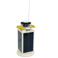 Lampe de navigation LED étanche IP68, lanterne marine anti-corrosion, visibilité 5NM, 256 codes IALA pour environnements marins difficiles